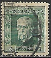 TCHECOSLOVAQUIE - Président Masaryk - Gebruikt