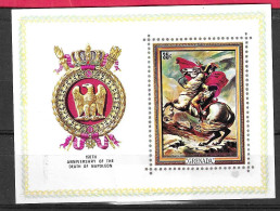 GRENADA - 1971 - NAPOLEONE - FOGLIETTO - NUOVO MNH** (YVERT BF 15 - MICHEL BL 17) - Napoleon