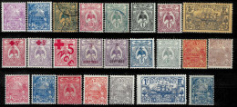 French New Caledonie Year 1915/1925 MH Stamps - Ungebraucht