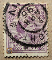 1891 Niederlande Mi.42 A/b /o - Usati