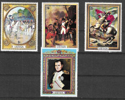 GRENADA - 1971 - NAPOLEONE - SERIE 4 VALORI - NUOVO MNH** (YVERT 394\7 - MICHEL 413\6) - Napoleon