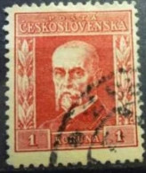 TCHECOSLOVAQUIE - Président Masaryk - Gebraucht