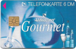 Germany - Adelholzer Gourmet Mineralwasser - O 0737 - 07.1996, 6DM, 2.000ex, Used - O-Series : Séries Client