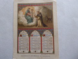 Image Pieuse   Le Rosaire - Religion & Esotérisme