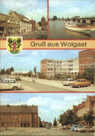 72338731 Wolgast Mecklenburg-Vorpommern Strasse Der Befreiung Peene Bruecke Boot - Wolgast