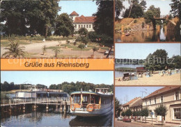 72337232 Rheinsberg Orangerie Schlosspark Anlegestelle Weisse Flotte Schlabornbr - Zechlinerhütte