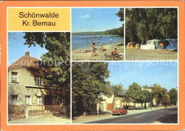 72337115 Schoenwalde Wandlitz HO Gaststaette Strand Idyll Gorinsee Campingplatz  - Wandlitz