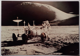 ESPACE - APOLLO 15 - Astronaute James IRWIN Près De La Jeep Lunaire En Juillet 1971 - Carte Postale Moderne - Astronomie