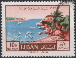 1967 Libanon Poste Arienne ° Mi:LB 1002, Sn:LB C515, Yt:LB PA413, Landscape - Tabarja - Liban