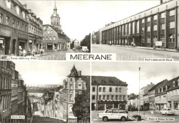 72335919 Meerane Franz Mehring Platz Karl Liebknecht Haus Steile Wand Platz Der  - Meerane