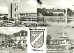 72335116 Bad Salzungen Leninplatz Kurhaus Am Burgsee Markt Brunnen Schwimmbad An - Bad Salzungen