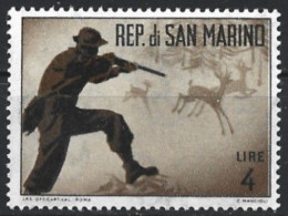 San Marino 1962. Scott #532 (M) Stag Hunt - Nuevos