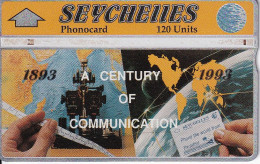 TARJETA DE LAS SEYCHELLES A CENTURY OF COMMUNICATION (309A) - Sychelles