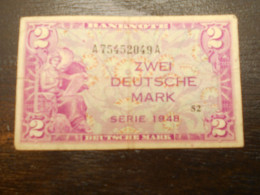 Ancien Billet 2 Mark  1948 - Other & Unclassified