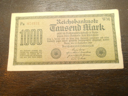 Ancien Billet 10000 Mark  1922 Allemagne - 10.000 Mark