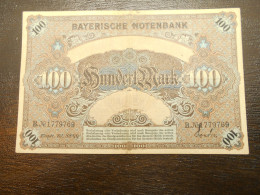 Ancien Billet 1000 Mark  1900 Allemagne - 100 Mark