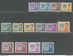 1963 Northern Rhodesia, Stanley Gibbons N. 75/88, Serie Di 14 Valori - MNH** - Altri & Non Classificati