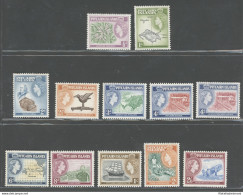 1957 Pitcairn Islands, Stanley Gibbons N. 18-28 - Serie Di 12 Valori - MNH** - Autres & Non Classés