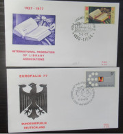 FDC1862 'IFLA' En 1867 'Duitsland' - 1971-1980