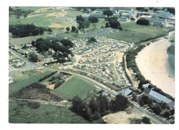 56  PLOEMEUR   VUE AERIENNE  CAMP DE VACANCES   TRES  BON ETAT   2 SCANS - Plömeur