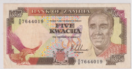 Zimbabwe 5 Kwacha 1989 P-30 - Sambia