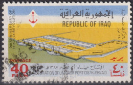1967 Irak ° Mi:IQ 491, Sn:IQ 442, Yt:IQ 477, 9. Jahrestag Der Revolution Vom 14. Juli - Iraq