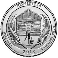 USA EEUU 25 CENTS. QUARTER DOLLAR HOMESTEAD 2015 D O P A ELEGIR UNC NEW - 2010-...: National Parks