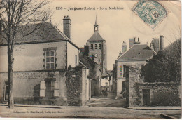  ***  45  ***  JARGEAU  Porte Madeleine Carte Glacée TTB  - Jargeau