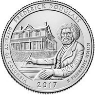 USA EEUU 25 CENTS. QUARTER DOLLAR FREDERICK DOUGLASS 2017 D O P A ELEGIR UNC NEW - 2010-...: National Parks