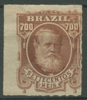 Brasilien 1878 Kaiser Pedro II. 46 Ohne Gummierung - Nuevos