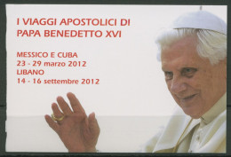 Vatikan 2013 Papst Benedikt XVI. Markenheftchen MH 22 Postfrisch (C63124) - Markenheftchen