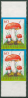 Lettland 2009 Waldpflanzen Pilze 768 Do/Du Paar Gestempelt - Lettonie