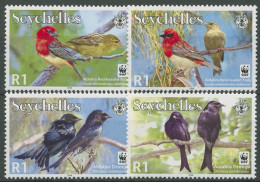 Seychellen 2008 WWF Naturschutz Vögel 911/14 Postfrisch - Seychelles (1976-...)