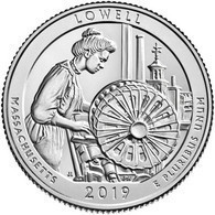 USA EEUU 25 CENTS. QUARTER DOLLAR LOWELL 2019 D O P A ELEGIR UNC NEW - 2010-...: National Parks