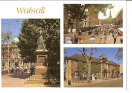 CPM - ANGLETERRE - WALSALL - STATUE OF SISTER DORA - THE HIGH STREET - CENTRAL LIBRARY AND MUSEUM - Andere & Zonder Classificatie