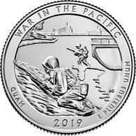 USA EEUU 25 CENTS. QUARTER DOLLAR WAR IN THE PACIFIC 2019 D O P A ELEGIR UNC NEW - 2010-...: National Parks