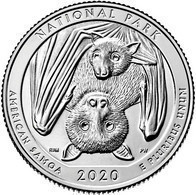 USA EEUU 25 CENTS. QUARTER DOLLAR NATIONAL PARK SAMOA 2020 D O P A ELEGIR UNC NEW - 2010-...: National Parks