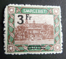 SARRE - N° 81 A - Neuf * Avec Charnière -  TTB  - Variété - Altri & Non Classificati