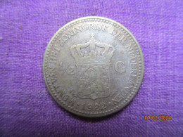 Netherlands: 1/2 Gulden 1922 - 1 Florín Holandés (Gulden)