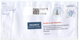 Cover Germany 2022 To Syria Returned To Sender Grethe Weiser St. Reinoldi Dortmund - Lettres & Documents