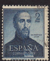 Espagne Aérien 1952. ~ YT A 256 - Saint François-Xavier - Usati