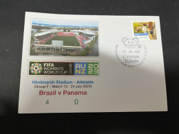 16-2-2024 (4 X 22) 3 Covers - FIFA Women's Football World Cup 2023 - Brazil Matches - Sonstige & Ohne Zuordnung