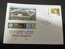 16-2-2024 (4 X 22) 3 Covers - FIFA Women's Football World Cup 2023 - China Matches - Altri & Non Classificati