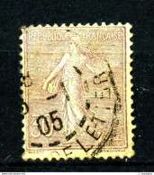133 - 30c Lilas Semeuse - Oblitéré - 1903-60 Sower - Ligned