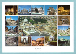 CP Italia -  Roma -- Italie - Rome Multivues - Panoramische Zichten, Meerdere Zichten