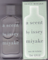 Miniature Vintage Parfum - Issey Miyake - EDT - A Scent  By...- 7,5ml Pleine Avec Boite - Miniatures Womens' Fragrances (in Box)