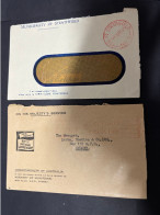 16-2-2024 (4 X 24) Australia Cover X 2 - 1950's (with Advertising) - Brieven En Documenten