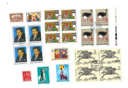 Collection De 115 Timbres Oblitérés. - Sammlungen