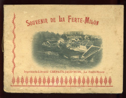 LA FERTE-MILON (AISNE) - BROCHURE DE 10 VUES - IMPRIMERIE CREPAUX-JAUD'HUIN - Picardie - Nord-Pas-de-Calais