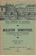 49 - BEAUPREAU - T.Beau Bulletin Semestriel Du Petit Séminaire 1951 - Pays De Loire